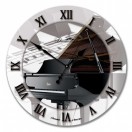 Настенные часы из стекла Династия 01-026 "Рояль"