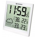 Bresser ClimaTemp JC LCD,Метеостанция (настенные часы)  белая