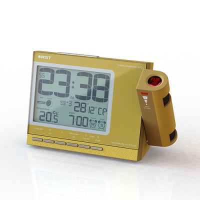 RST32754 Проекционные часы будильник
